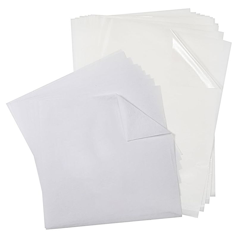 Embroidery Stabilizer Backing - [ABFI!】 20개 양면 다리미 접착 시트와