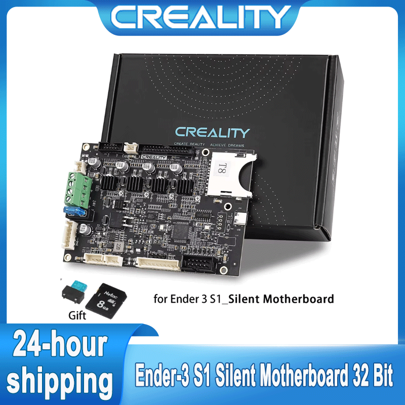 Creality Printer Ender 3 - Creality Ender-3 S1용 무소음 마더보드 32비트