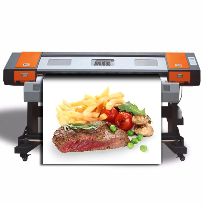 Commercial Digital Printing Machine Price - 1.8m 플로터 프린터 비닐 디지털 플렉스