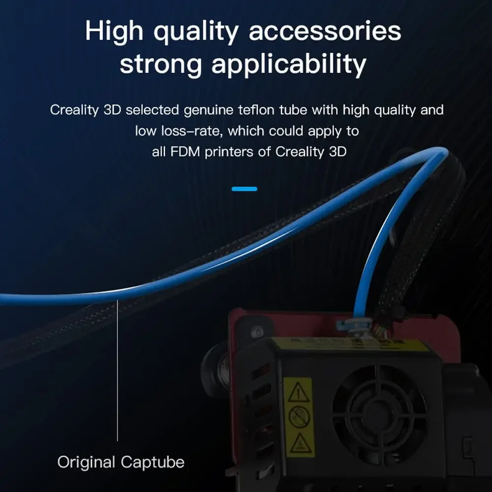 Capricorn Bowden PTFE 튜빙 블루 3D - Creality Printer Ender 3 리뷰 및 가격