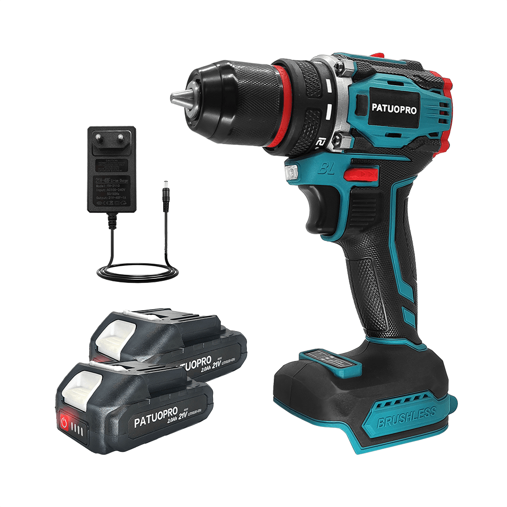 PATUOPRO 무선 브러시리스 전기 드릴 스크루드라이 - Makita Drill Ddf484 리뷰 및 가격
