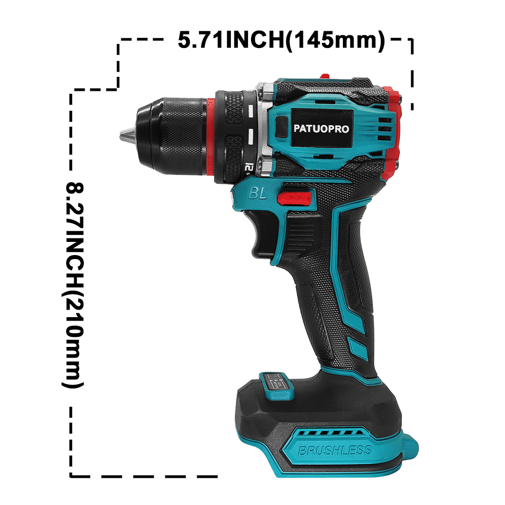 PATUOPRO 무선 브러시리스 전기 드릴 스크루드라이 - Makita Drill Ddf484 리뷰 및 가격